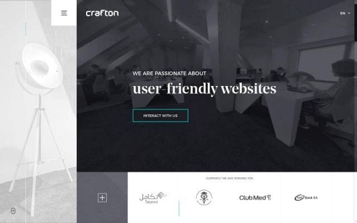 Crafton website preview