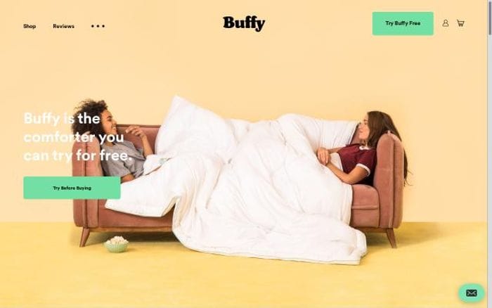 Buffy website preview