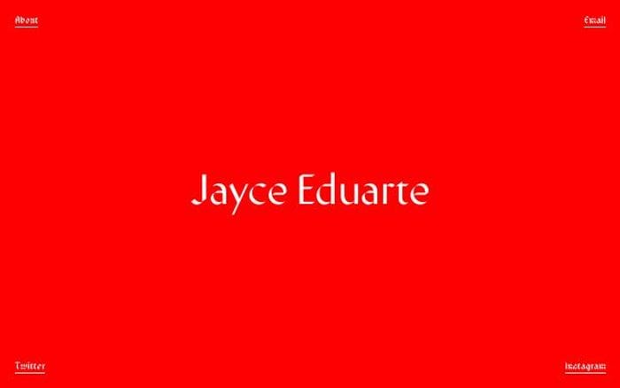 Jayceduarte website preview