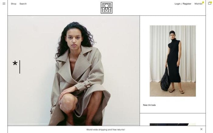 Toteme-studio website preview