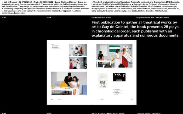 Eurogroupe website preview