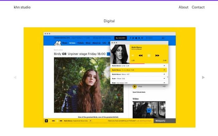 Khn website preview