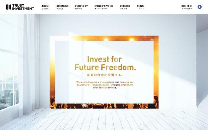 Trustinvestment website preview