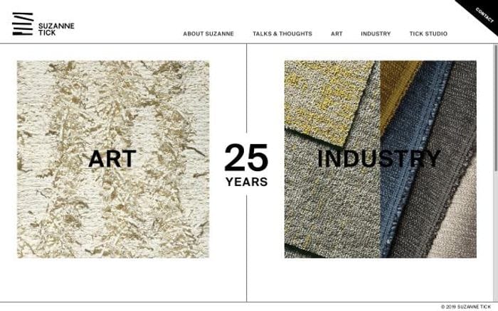 Suzannetick website preview