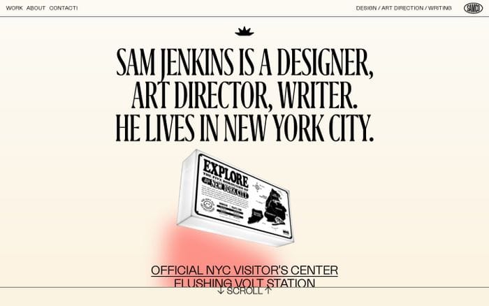 Sam Jenkins website preview