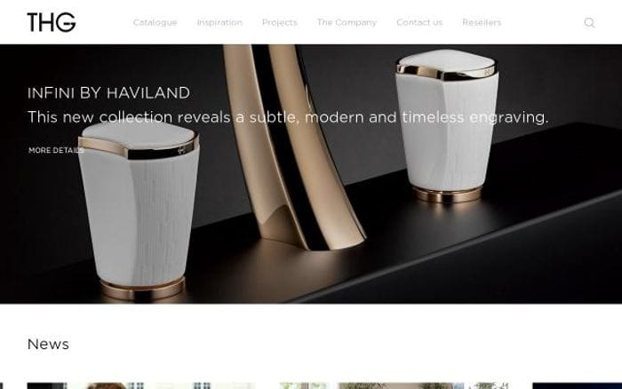 Thg-paris website preview