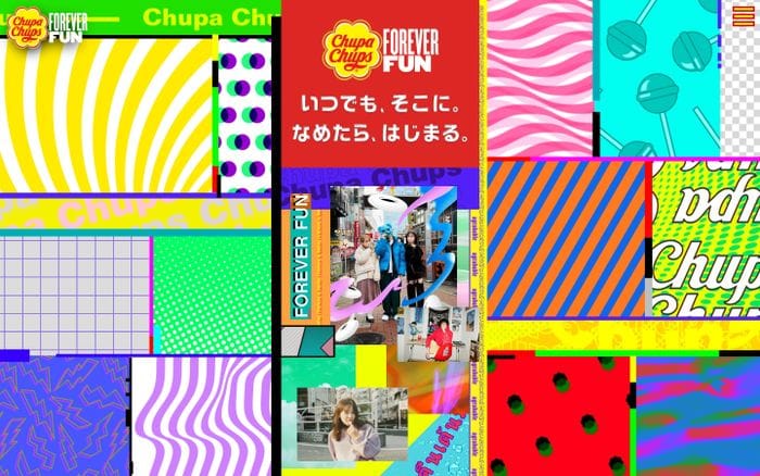 FOREVER FUN | Chupa Chups website preview