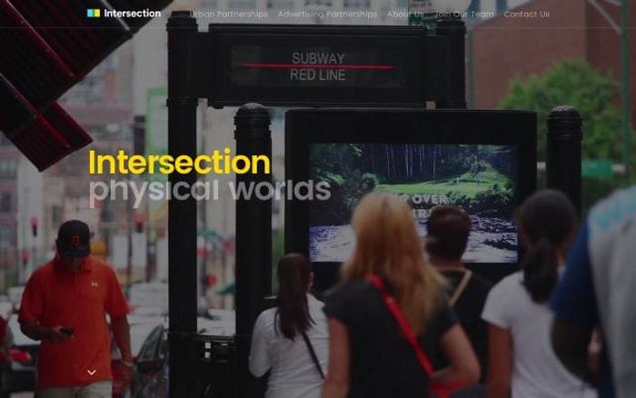 Intersection website preview