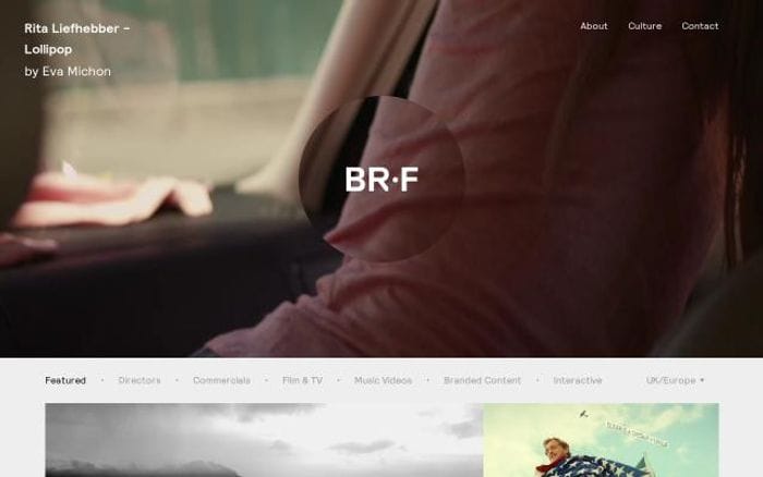 Brf website preview