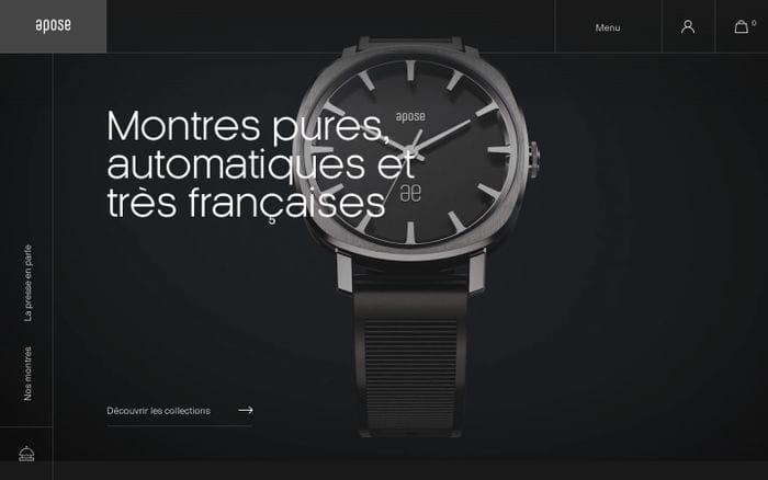 Apose website preview