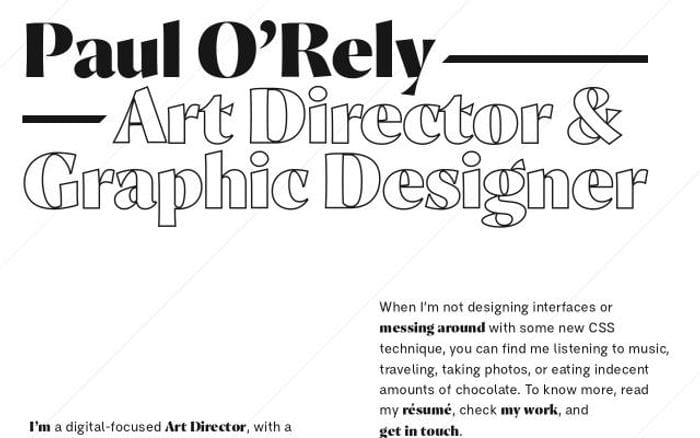 Orely website preview
