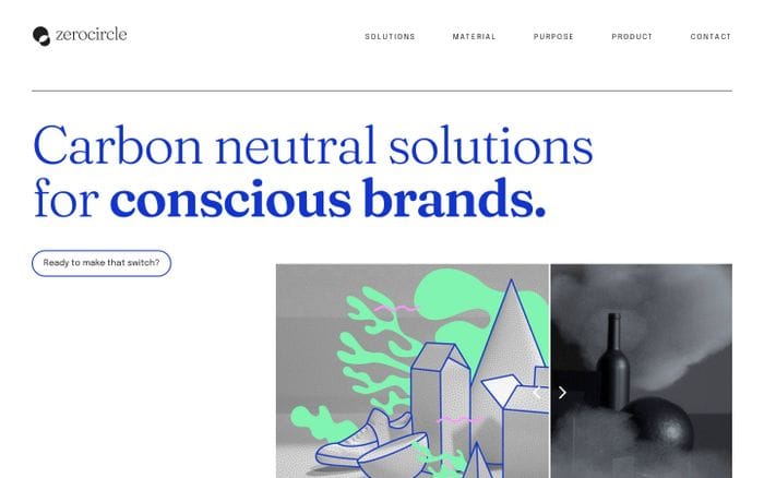 Zerocircle website preview
