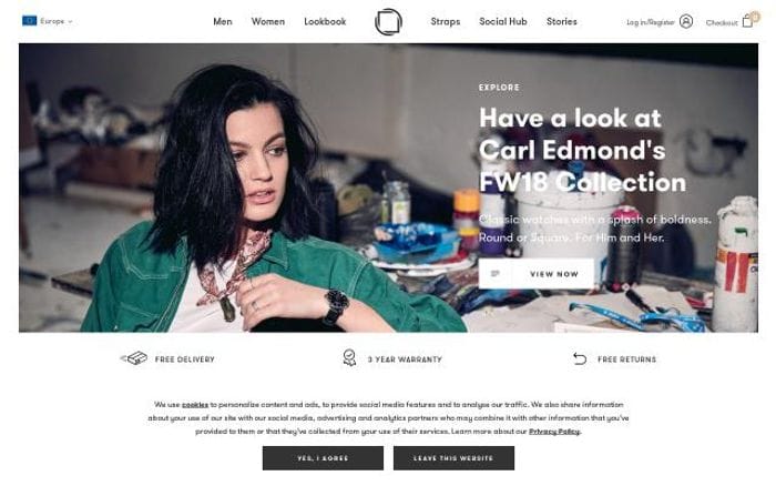 Carledmond website preview