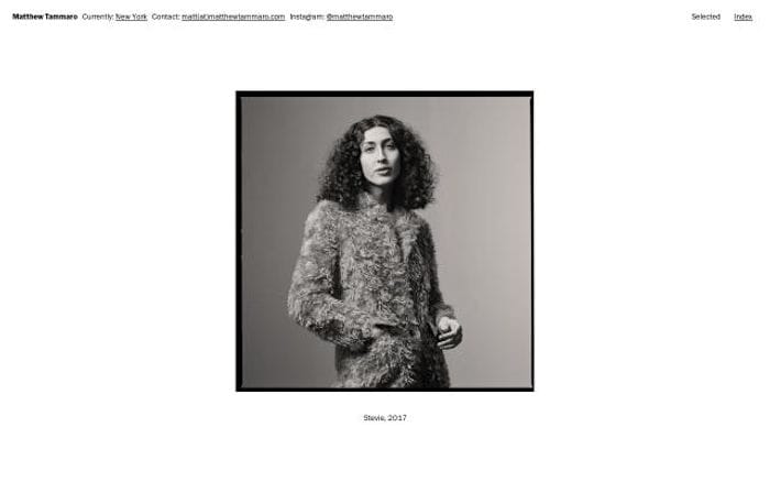 Matthewtammaro website preview