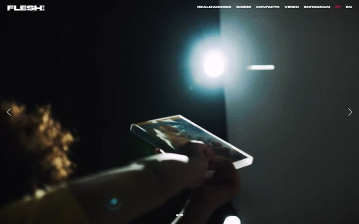 Flesh512 website preview