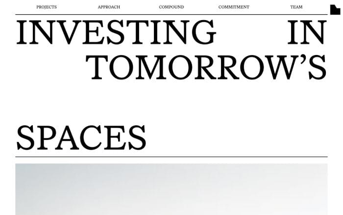 Compound Real Estate website preview