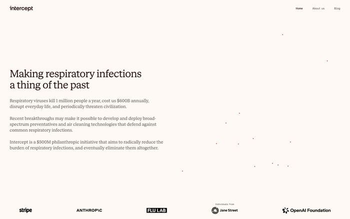 Intercept website preview