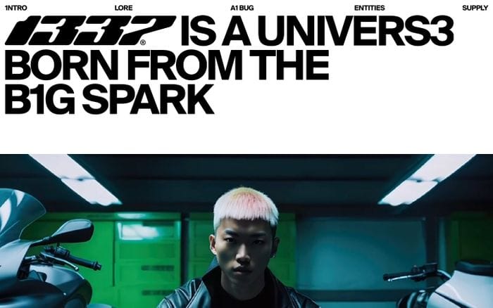 1337 website preview