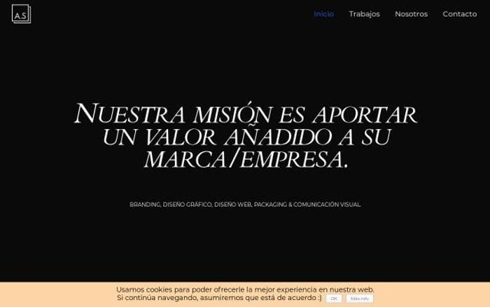 Angelsouto website preview