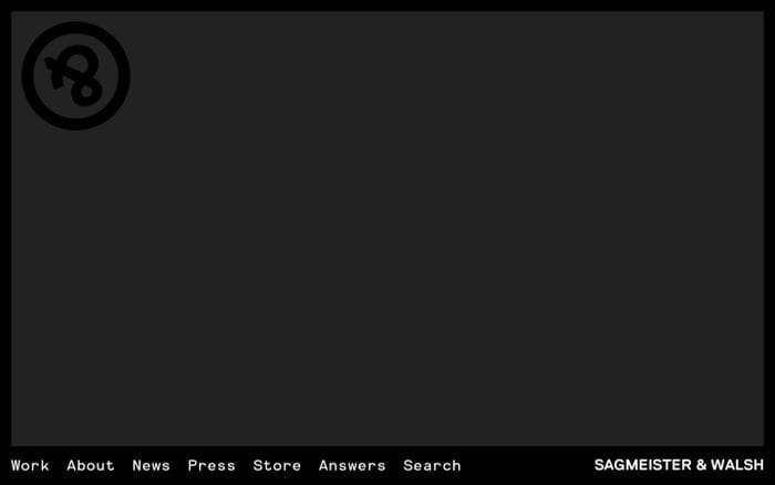 Sagmeister & Walsh website preview