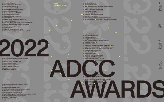 2022 ADCC Awards website preview