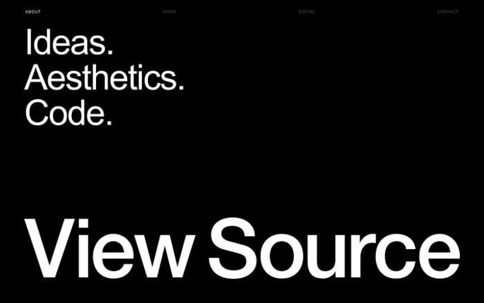 View Source website preview