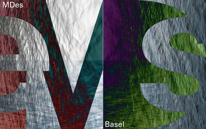 MDes Basel website preview
