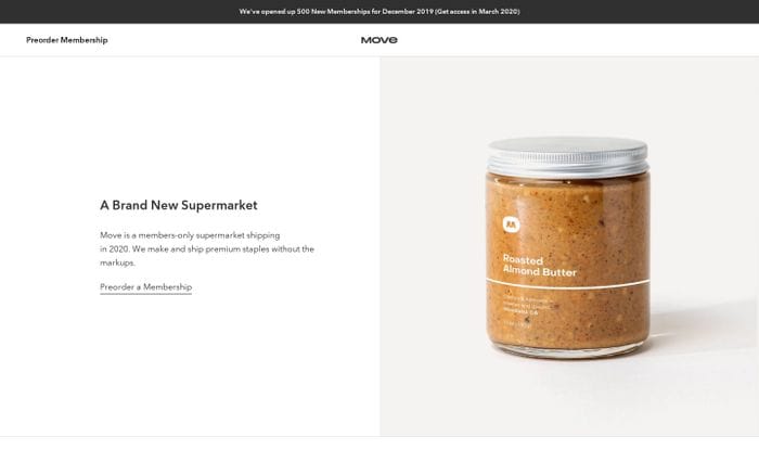 Move website preview