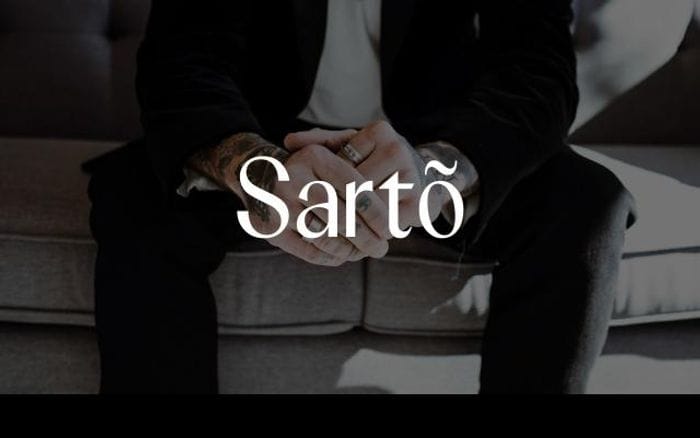 Sartohair website preview