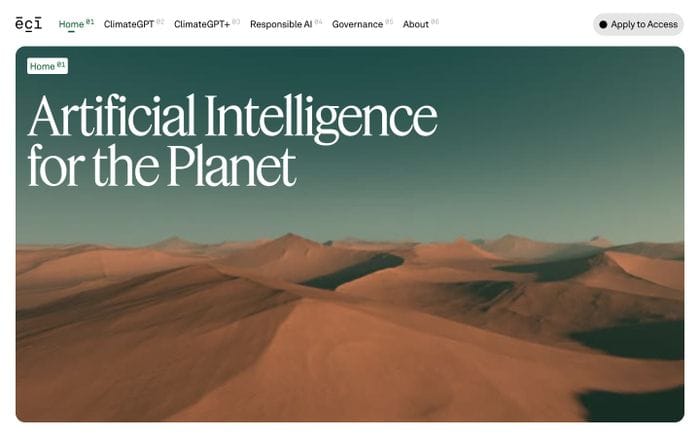 ECI website preview