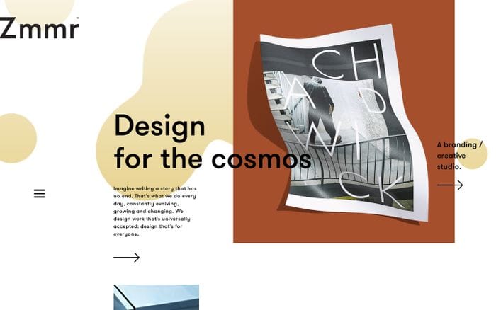 Zimmer Design website preview