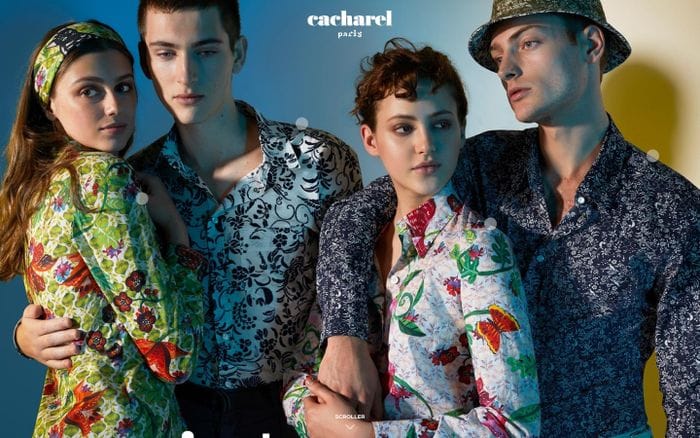 Boutique en ligne Cacharel - CACHAREL website preview