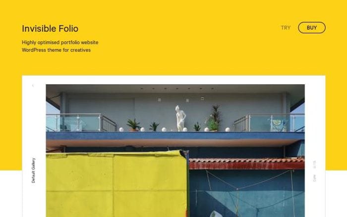 Invisible website preview