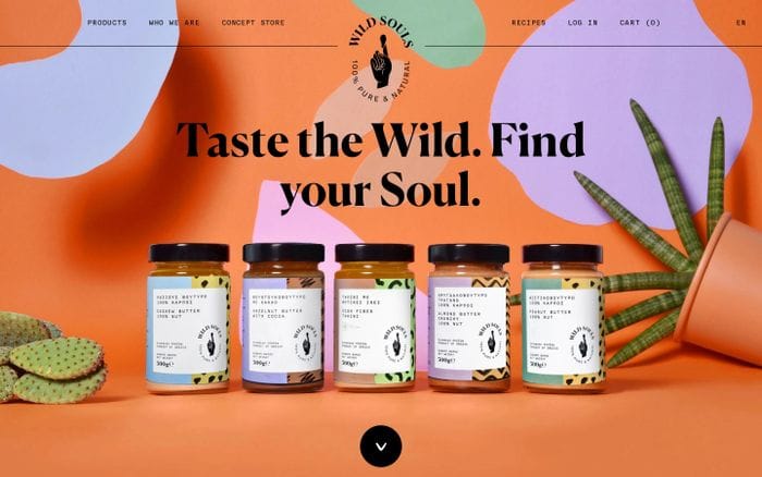 Wild Souls website preview
