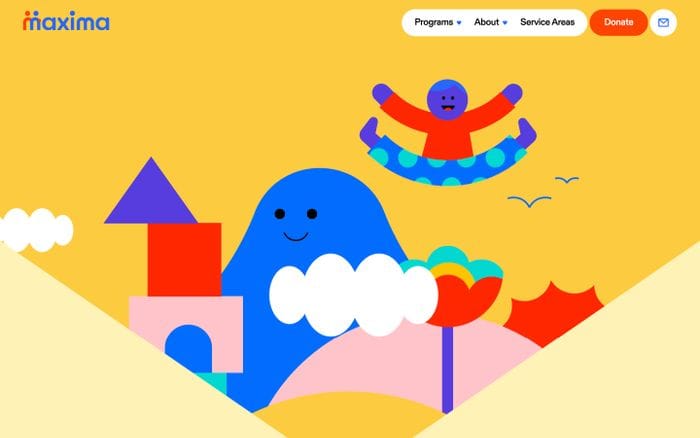 Maxima Therapy website preview