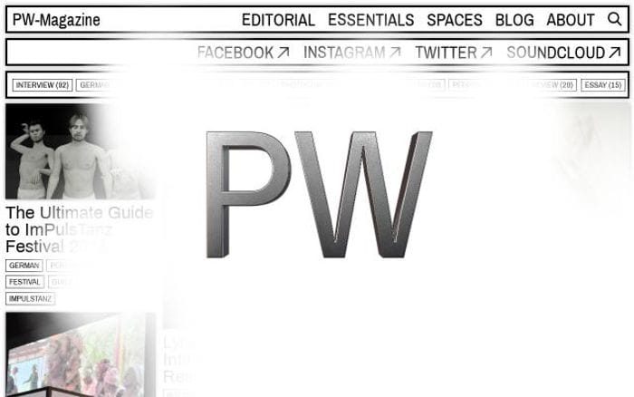 Pw-magazine website preview