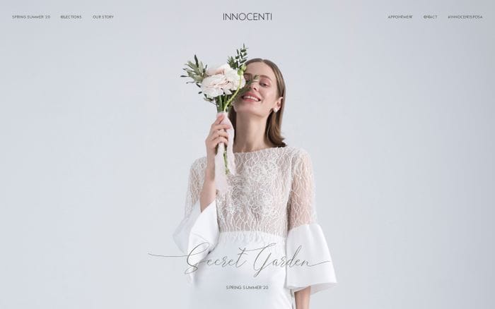 Innocenti website preview