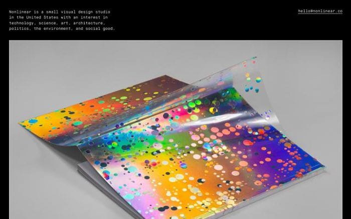 Nonlinear website preview