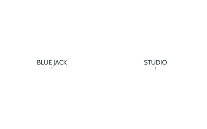 Bluejackstudio website preview