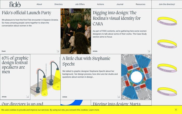 Fido website preview