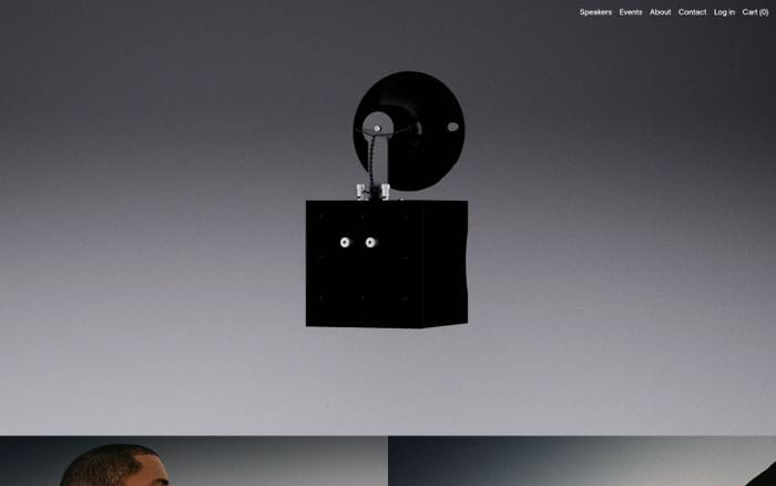 Silence Please website preview