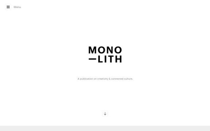 M-o-n-o website preview