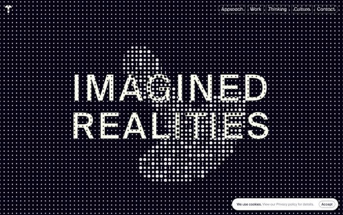 Imagined Realities website preview