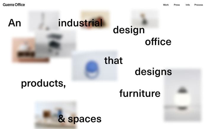 Guerra Office website preview