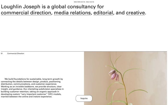 Loughlin Joseph website preview