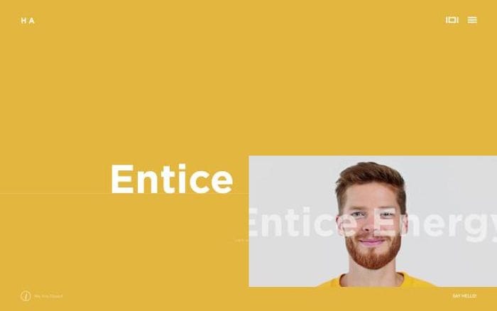 Hainteractive website preview