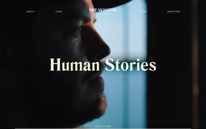 Breakwater Studios website preview