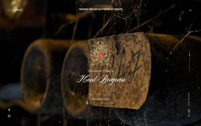 Chateauhautbergeron website preview
