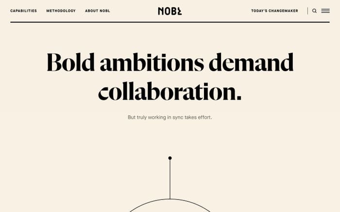 NOBL website preview