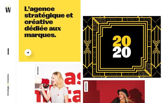  Agence W website preview